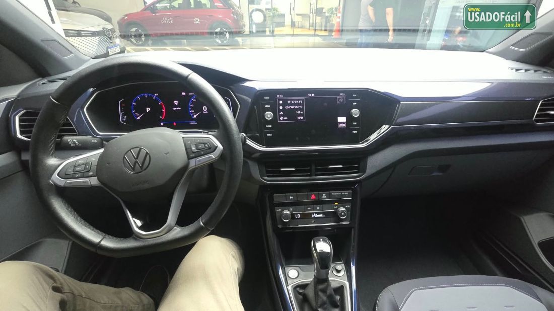 Volkswagen T-Cross Comfortline 200 TSI 1.0 Automático Flex 2021/2022 — foto 11 de 15