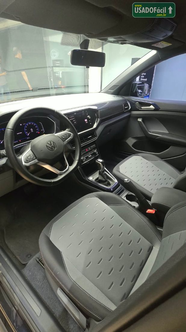 Volkswagen T-Cross Comfortline 200 TSI 1.0 Automático Flex 2021/2022 — foto 9 de 15