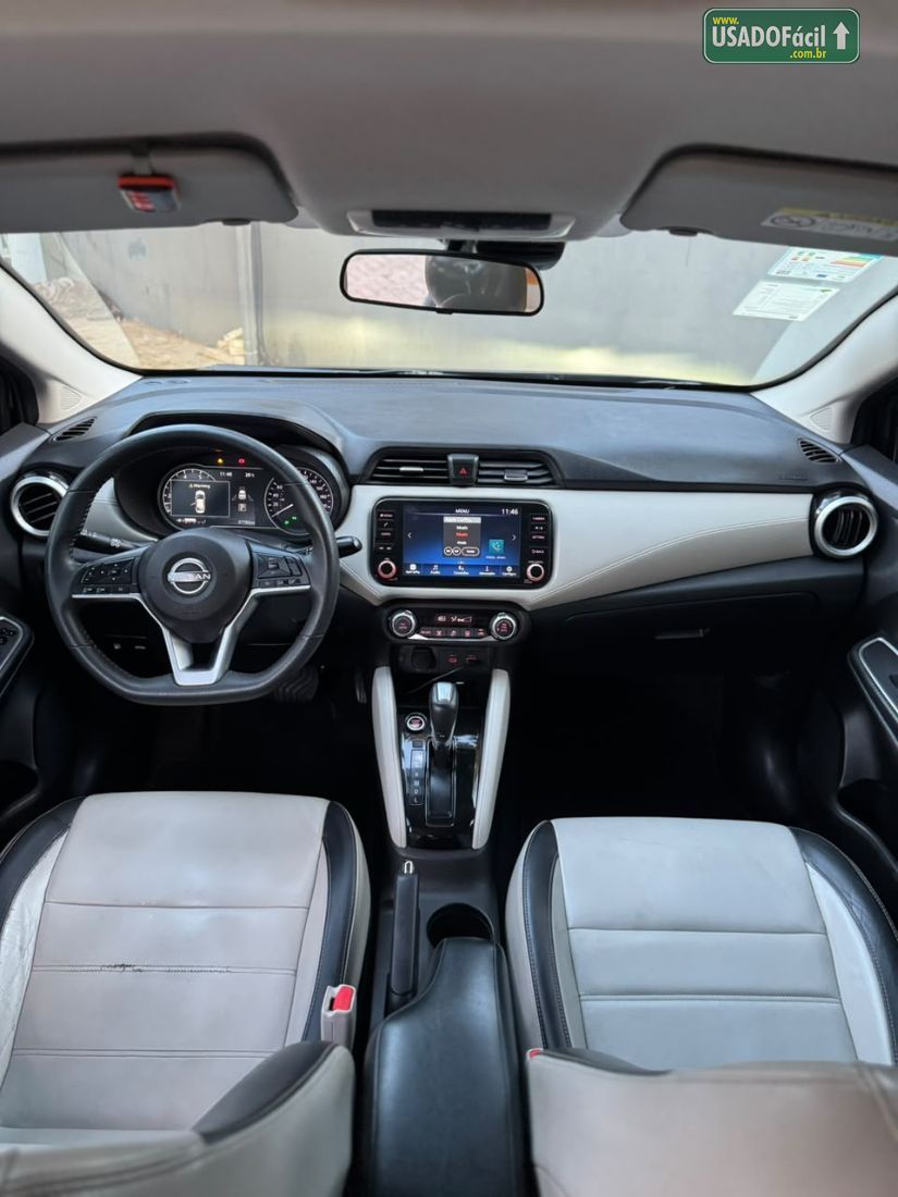 Nissan Versa Exclusive 1.6 Automático Flex 2023/2024 — foto 12 de 19