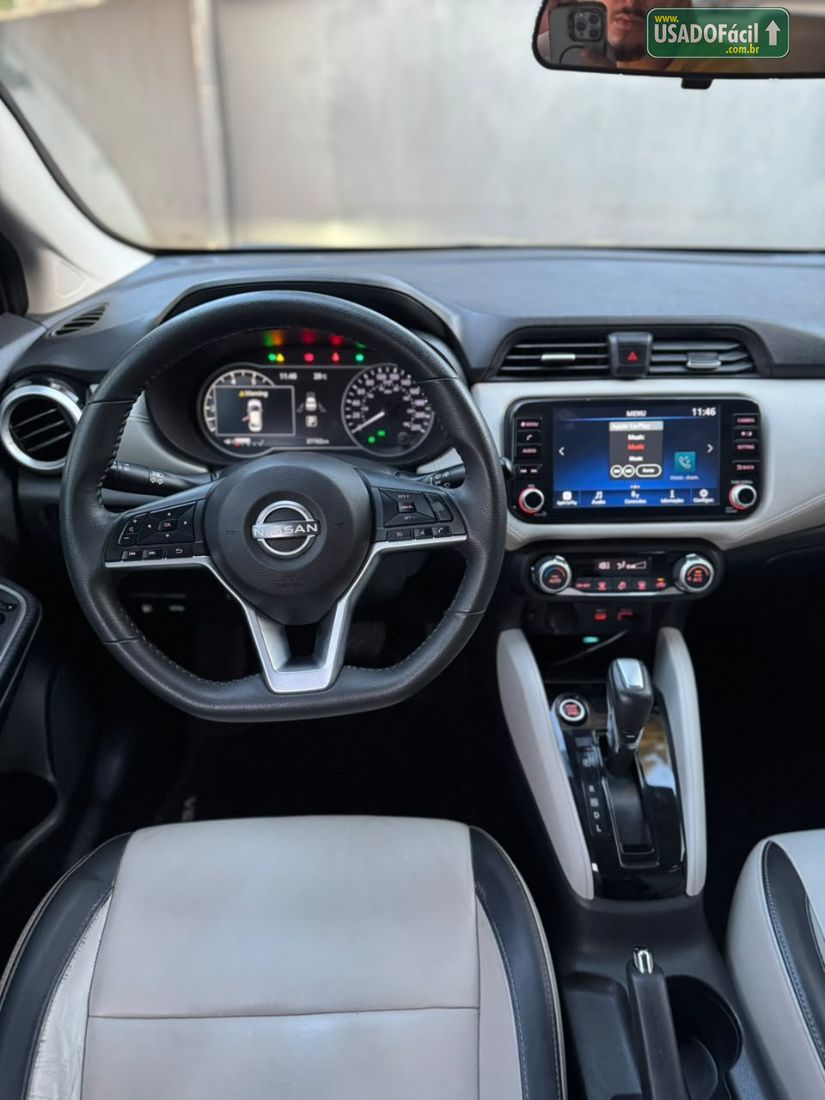 Nissan Versa Exclusive 1.6 Automático Flex 2023/2024 — foto 13 de 19