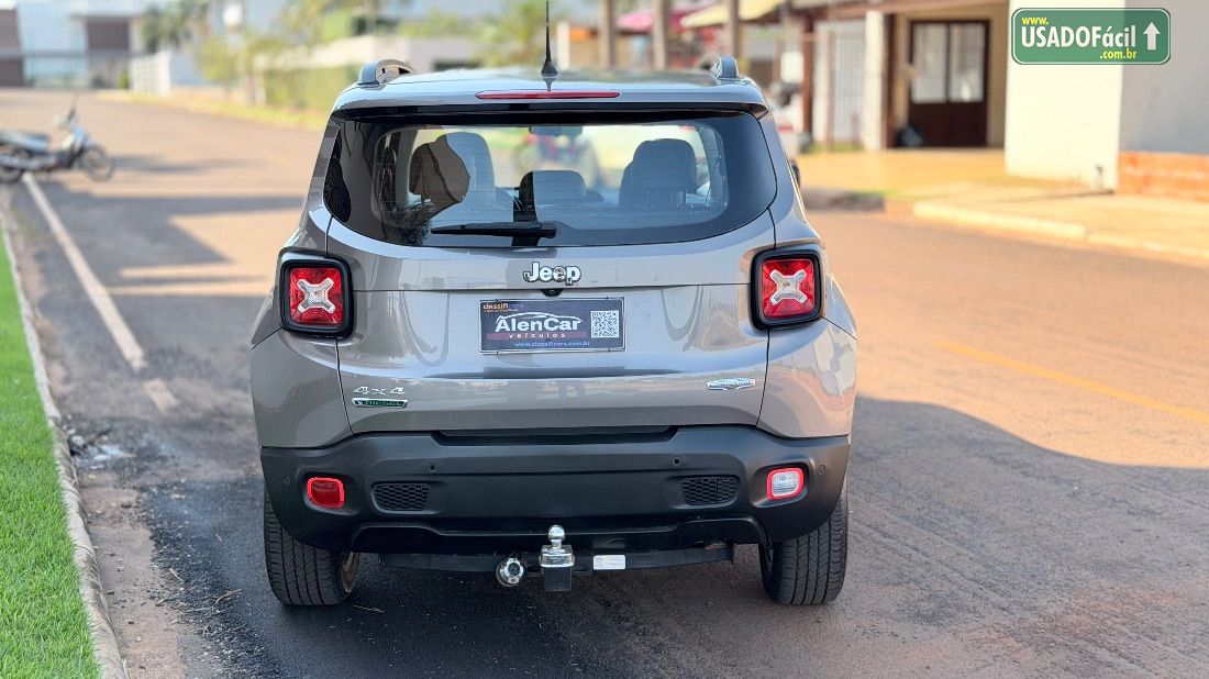 Jeep Renegade Longitude 2.0 4x4 Turbo Automático Diesel 2017/2017 — foto 8 de 19