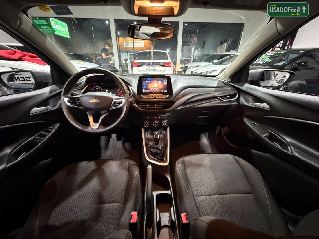 CHEVROLET/GM Onix Hatch LT 1.0 Mecânico Flex 2020/2021 — foto 9 de 10