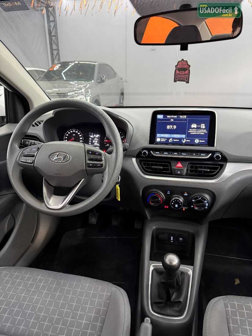 Hyundai HB20S Sedan Comfort Plus 1.0 Mecânico Flex 2024/2025 — foto 9 de 14