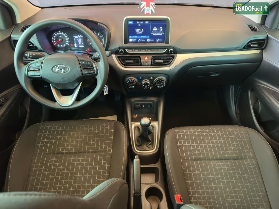 Hyundai HB20 Hatch Comfort Plus 1.0 Mecânico Flex 2024/2025 — foto 10 de 14