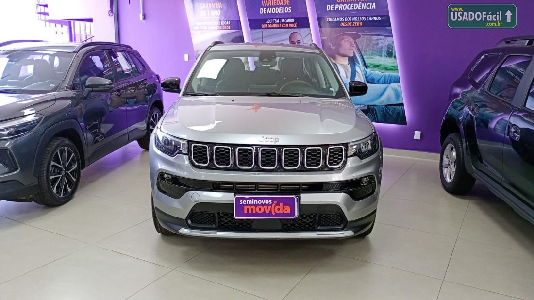 Jeep Compass Longitude T270 1.3 Turbo 4x2 Automático Flex 2025/2025 — foto 2 de 7