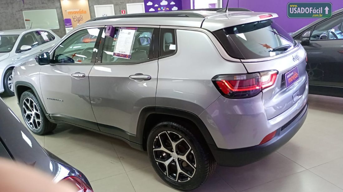Jeep Compass Longitude T270 1.3 Turbo 4x2 Automático Flex 2025/2025 — foto 5 de 7