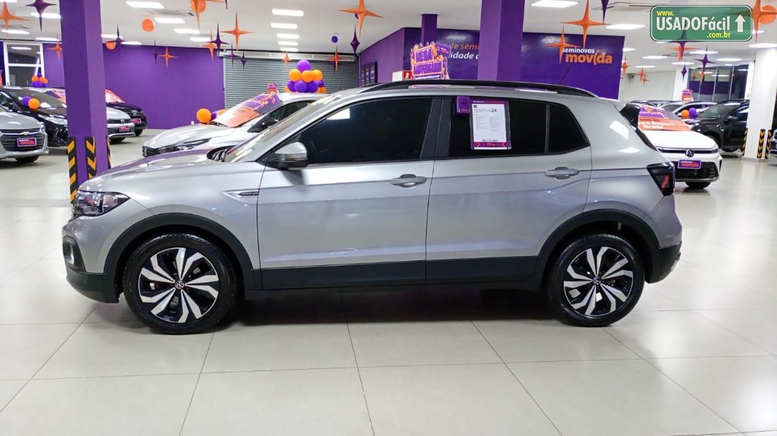 Volkswagen T-Cross Comfortline 200 TSI 1.0 Automático Flex 2024/2024 — foto 4 de 10