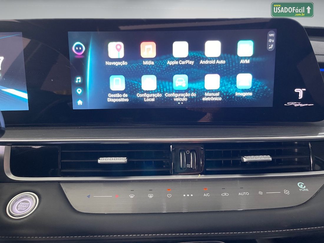 CAOA CHERY/CHERY Tiggo 8 PRO 1.6 TGDi Automático 2025/2026 — foto 12 de 15