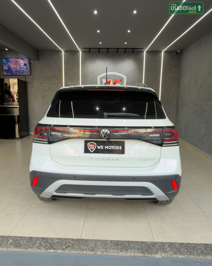 Volkswagen T-Cross 200 TSI 1.0 Automático Flex 2024/2025 — foto 12 de 14