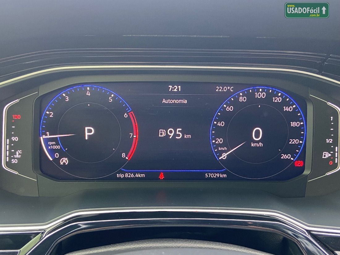 Volkswagen Nivus Highline 200 TSI Automático Flex 2022/2022 — foto 14 de 14
