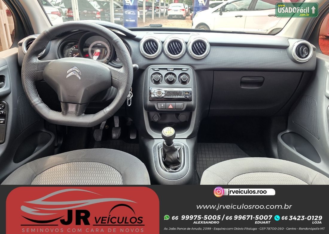 CITROEN C3 Origine Pure Tech 1.2 Mecânico Flex 2016/2017 — foto 11 de 15