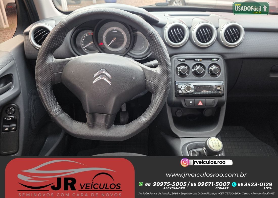 CITROEN C3 Origine Pure Tech 1.2 Mecânico Flex 2016/2017 — foto 12 de 15