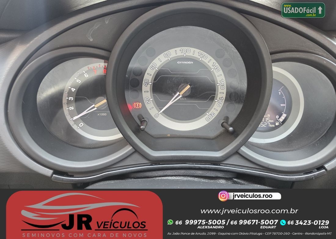 CITROEN C3 Origine Pure Tech 1.2 Mecânico Flex 2016/2017 — foto 13 de 15