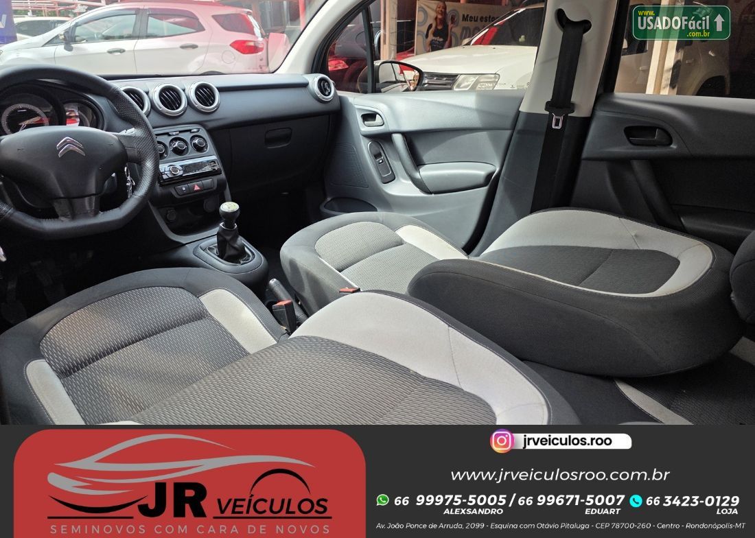 CITROEN C3 Origine Pure Tech 1.2 Mecânico Flex 2016/2017 — foto 9 de 15