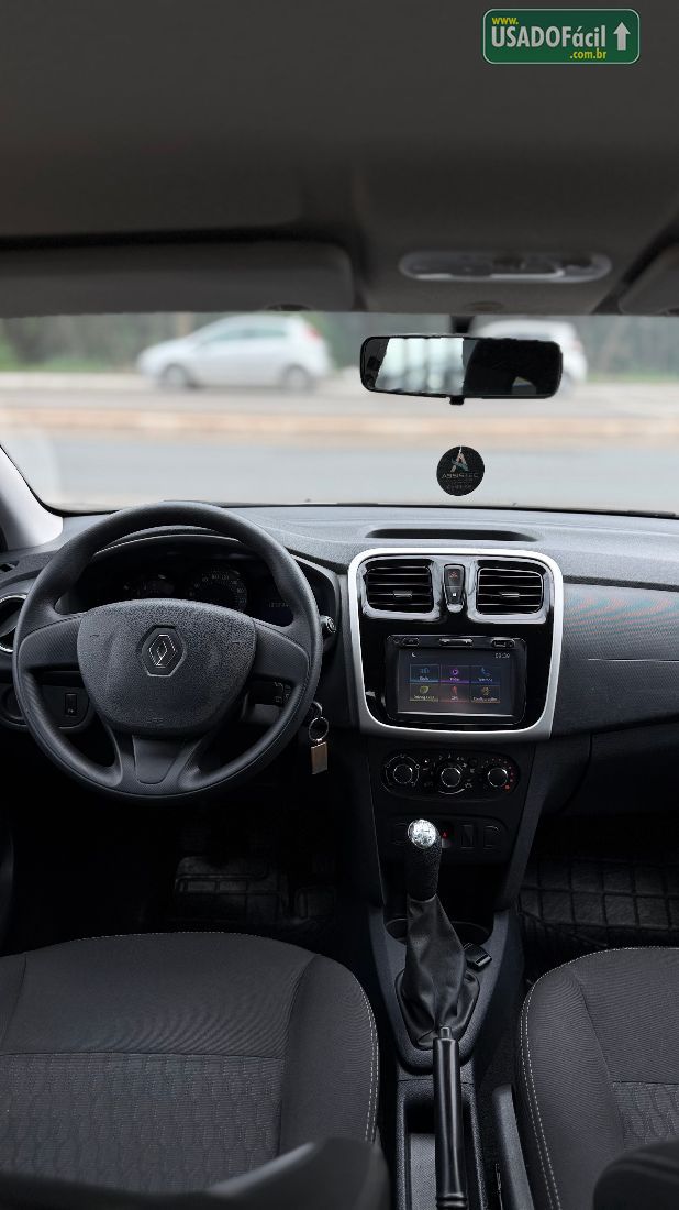 Renault Sandero Expression 1.0 Flex 5P 2018/2019 — foto 10 de 12