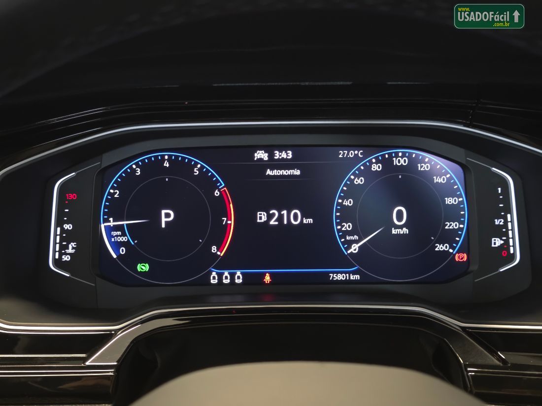 Volkswagen Nivus Highline 200 TSI Automático Flex 2022/2022 — foto 9 de 15