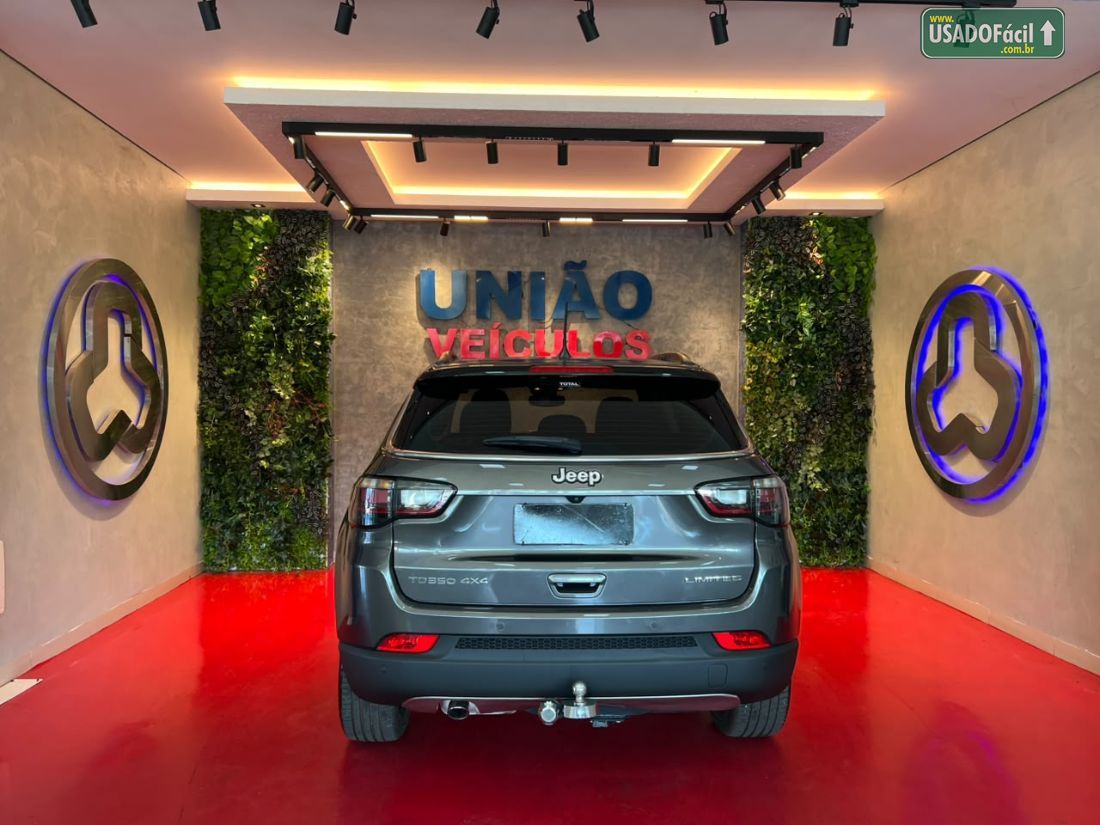 Jeep Compass Limited TD 350 2.0 4x4 Automático Diesel 2021/2022 — foto 10 de 11