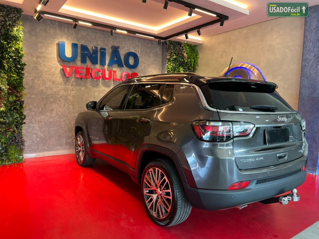 Jeep Compass Limited TD 350 2.0 4x4 Automático Diesel 2021/2022 — foto 11 de 11