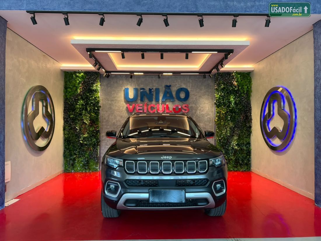 Jeep Compass Limited TD 350 2.0 4x4 Automático Diesel 2021/2022 — foto 2 de 11