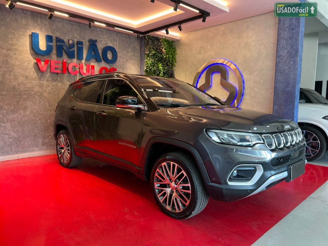 Jeep Compass Limited TD 350 2.0 4x4 Automático Diesel 2021/2022 — foto 3 de 11