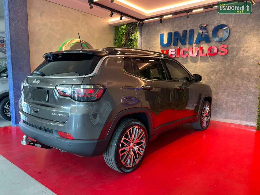 Jeep Compass Limited TD 350 2.0 4x4 Automático Diesel 2021/2022 — foto 9 de 11