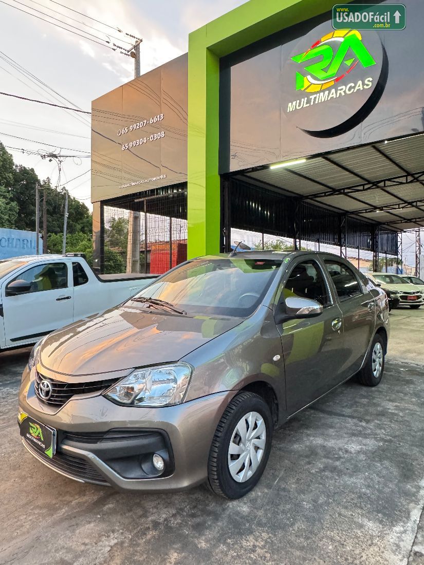 Toyota Etios Sedan X 1.5 Automático Flex 2017/2017 — foto 2 de 12