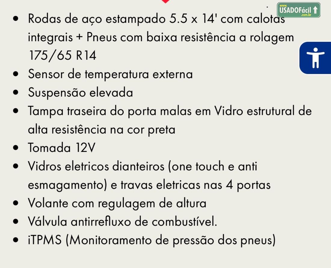 Fiat Mobi Trekking Flex 2026/2027 — foto 12 de 12