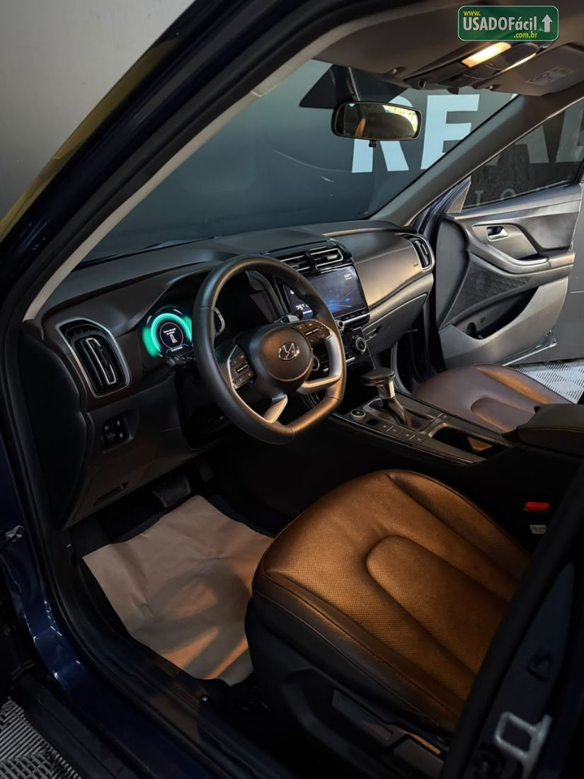 Hyundai Creta Platinum 1.0 Turbo Automático Flex 2022/2022 — foto 9 de 11