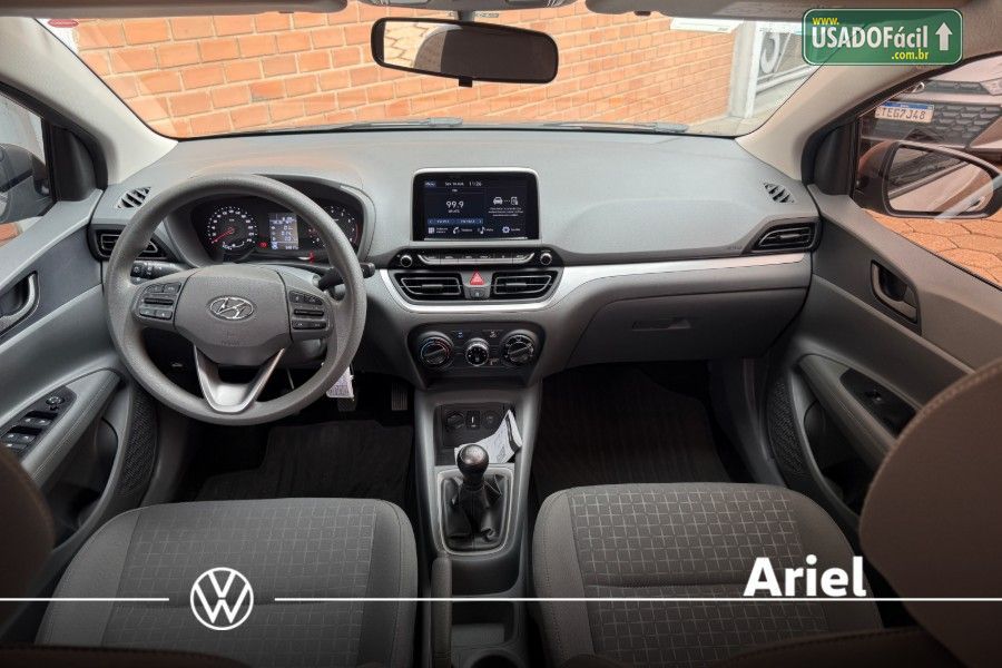 Hyundai HB20S Sedan Comfort 1.0 Mecânico Flex 2023/2024 — foto 5 de 6