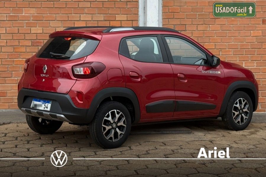 Renault Kwid Outsider 1.0 Mecânico Flex 2023/2024 — foto 2 de 6