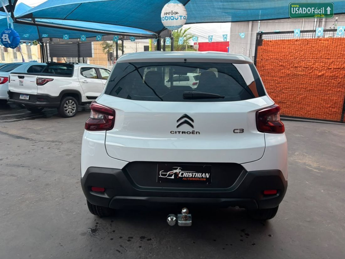 Citroen C3 Live Pack 1.0 Mecânico Flex 5P 2023/2023 — foto 8 de 13