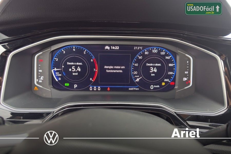 Volkswagen Nivus Highline 200 TSI Automático Flex 2021/2022 — foto 5 de 5