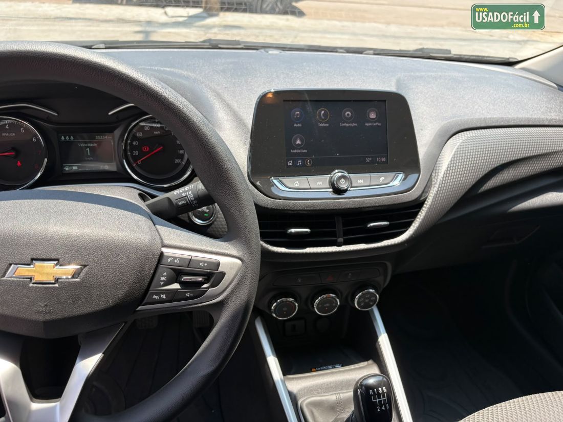CHEVROLET/GM Onix Hatch LT 1.0 Mecânico Flex 2019/2020 — foto 7 de 9