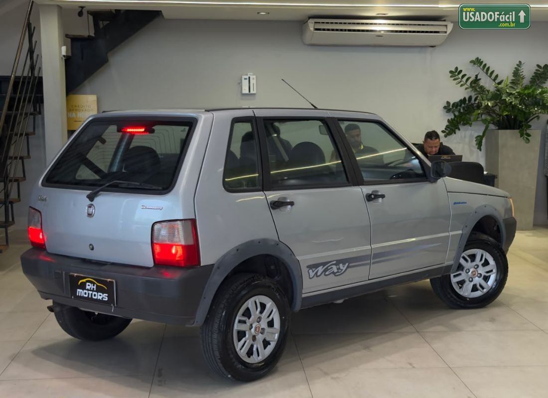 Fiat Uno Mille Way Economy Fire 1.0 Flex 4P 2010/2011 — foto 4 de 13