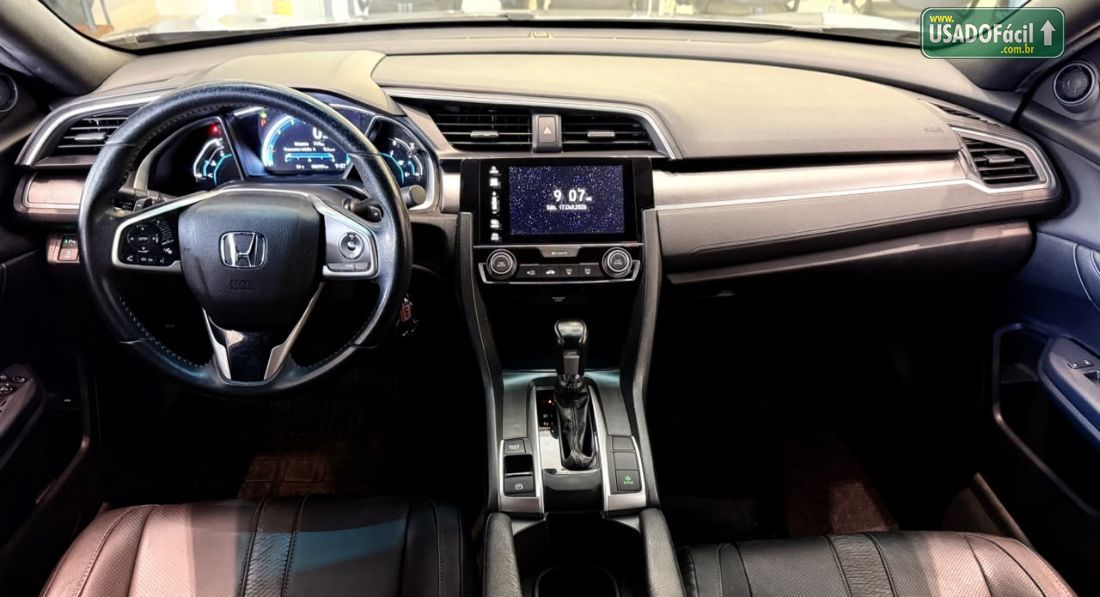 Honda Civic Sedan EXL 2.0 Automático Flex 2018/2018 — foto 9 de 13