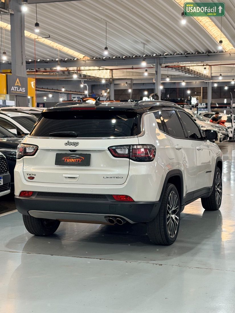 Jeep Compass Limited T270 1.3 Turbo Automático Flex 2021/2022 — foto 4 de 21
