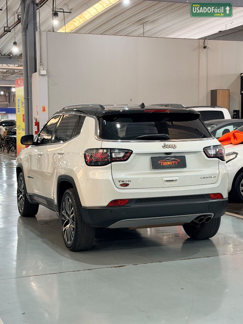 Jeep Compass Limited T270 1.3 Turbo Automático Flex 2021/2022 — foto 6 de 21