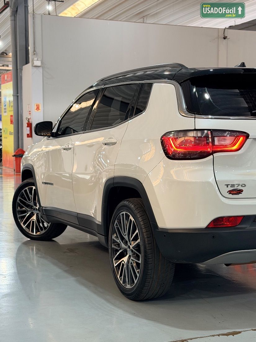 Jeep Compass Limited T270 1.3 Turbo Automático Flex 2021/2022 — foto 7 de 21