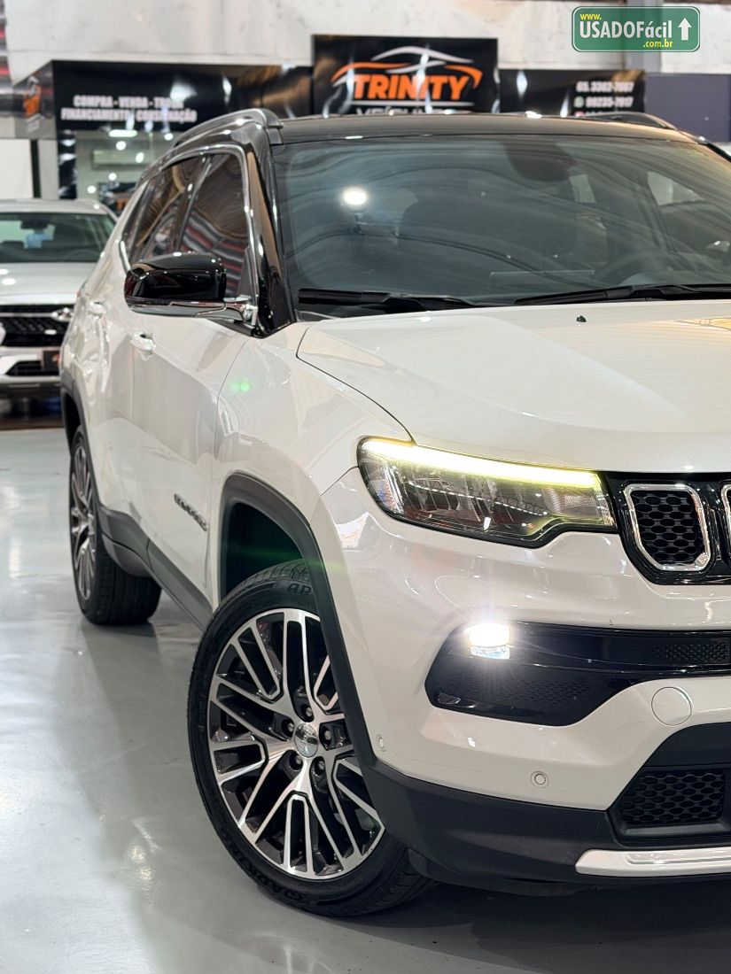 Jeep Compass Limited T270 1.3 Turbo Automático Flex 2021/2022 — foto 8 de 21