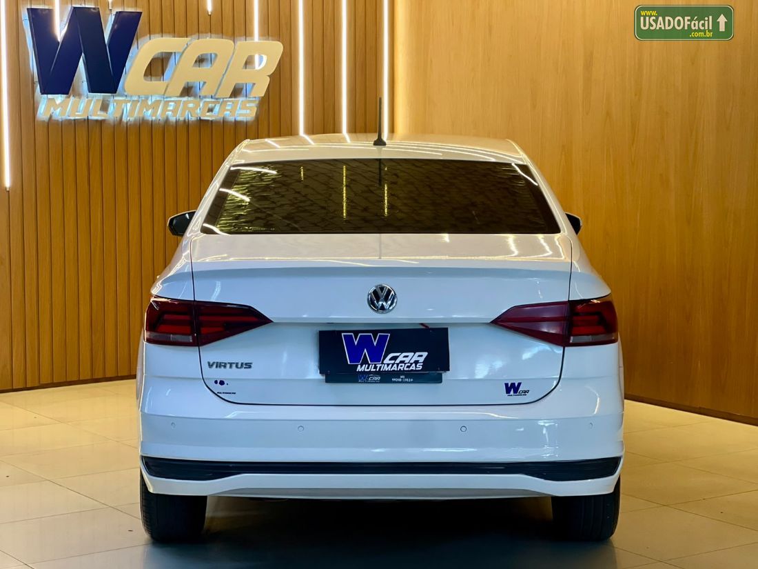 Volkswagen Virtus Comfortline 200 TSI Automático Flex 2018/2018 — foto 4 de 11