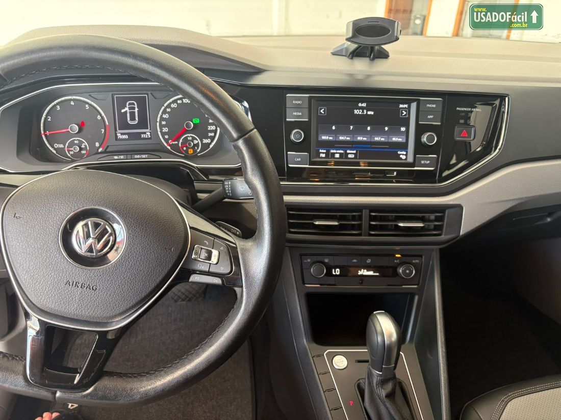 Volkswagen Polo Comfortline 1.0 200 TSI Automático Flex 2019/2020 — foto 8 de 11