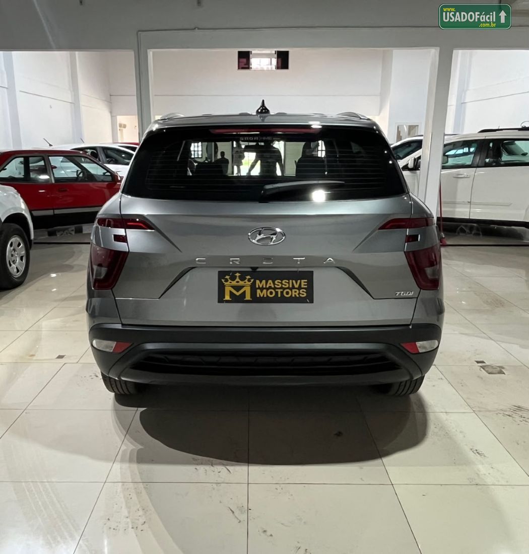 Hyundai Creta Comfort 1.0 Turbo Automático Flex 2022/2023 — foto 6 de 23
