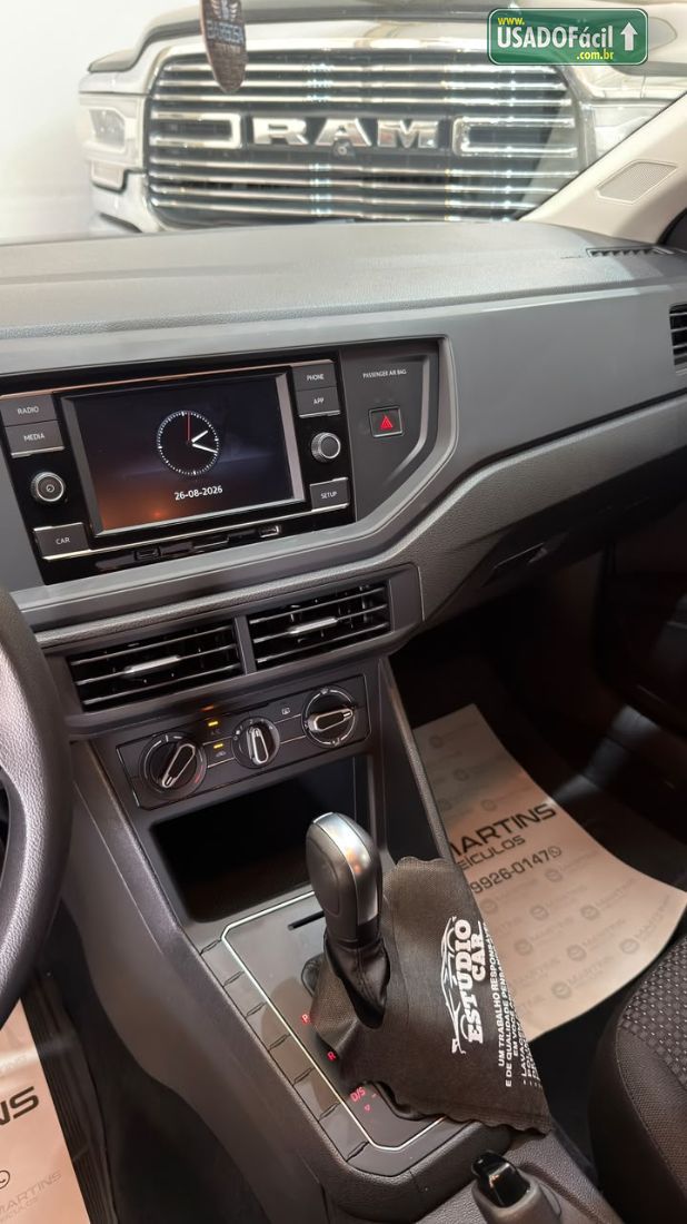 Volkswagen Virtus 1.6 MSI Automático Flex 2021/2022 — foto 8 de 10