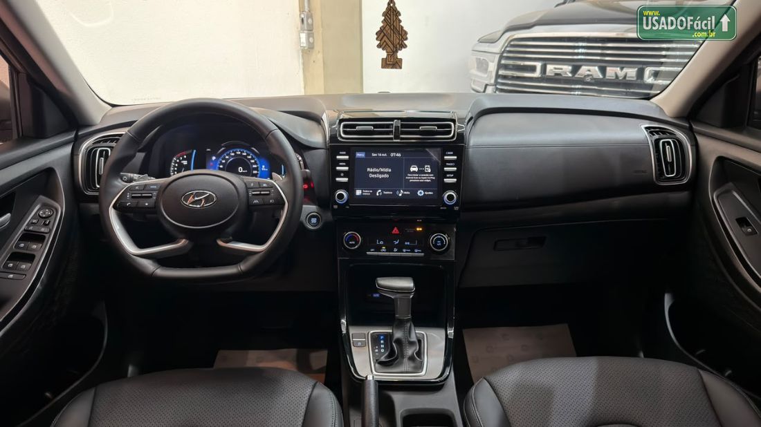 Hyundai Creta Limited 1.0 Turbo Automático Flex 2024/2025 — foto 7 de 10