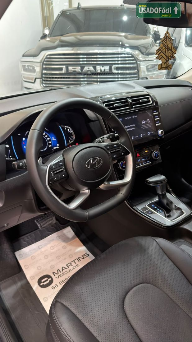 Hyundai Creta Limited 1.0 Turbo Automático Flex 2024/2025 — foto 8 de 10
