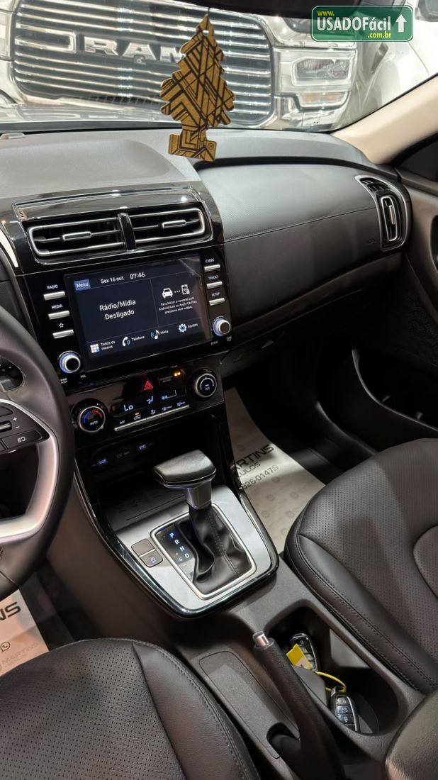 Hyundai Creta Limited 1.0 Turbo Automático Flex 2024/2025 — foto 9 de 10