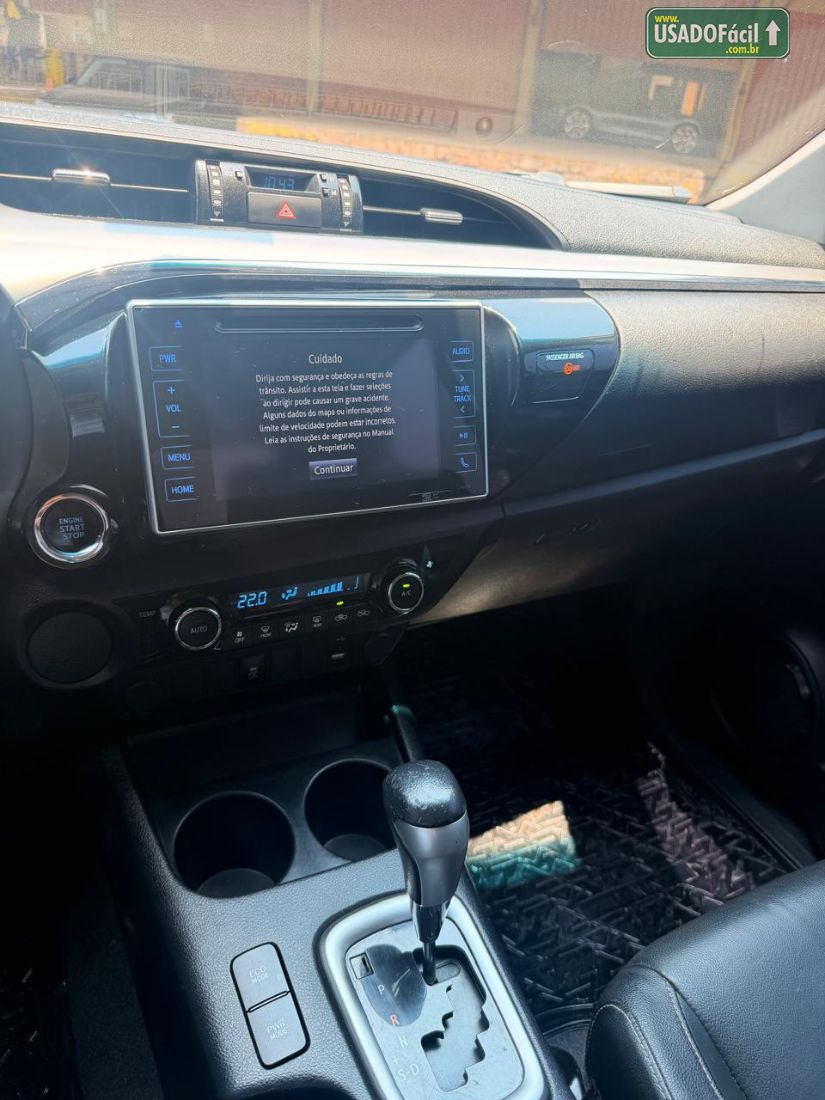 Toyota Hilux SRV CD 2.7 4X2 Automático Flex 2018/2019 — foto 10 de 10