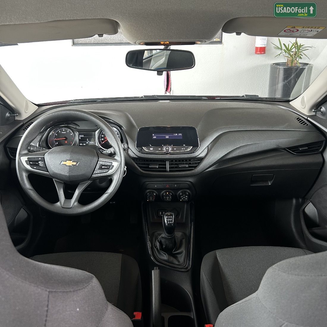 CHEVROLET/GM Onix Hatch 1.0 Mecânico Flex 2020/2020 — foto 6 de 10