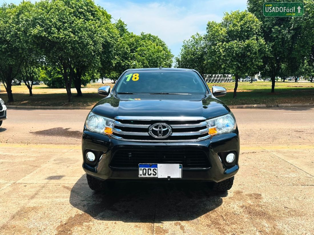 Toyota Hilux SRV CD 2.7 4X2 Automático Flex 2017/2018 — foto 2 de 17