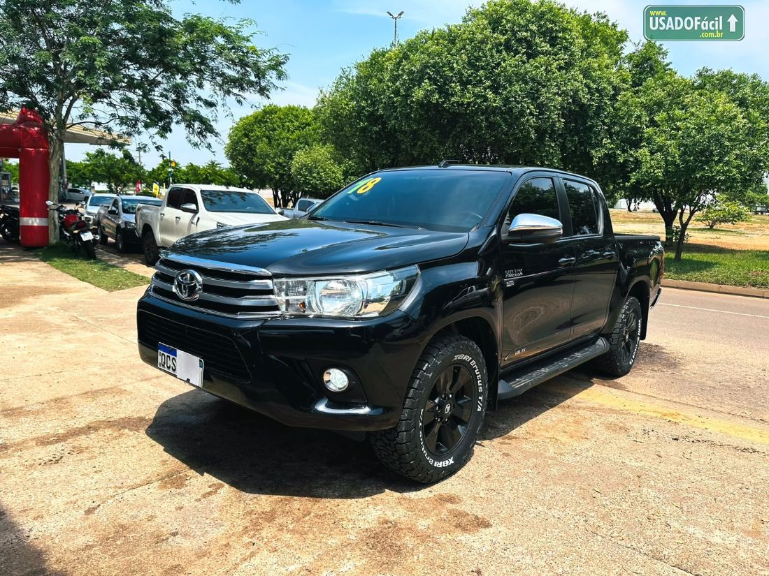 Toyota Hilux SRV CD 2.7 4X2 Automático Flex 2017/2018 — foto 3 de 17